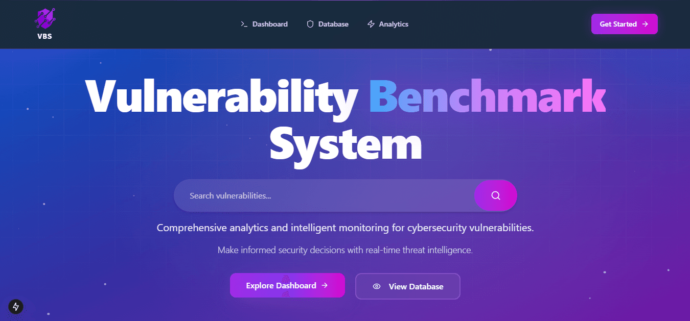 Vulnerability Benchmark System